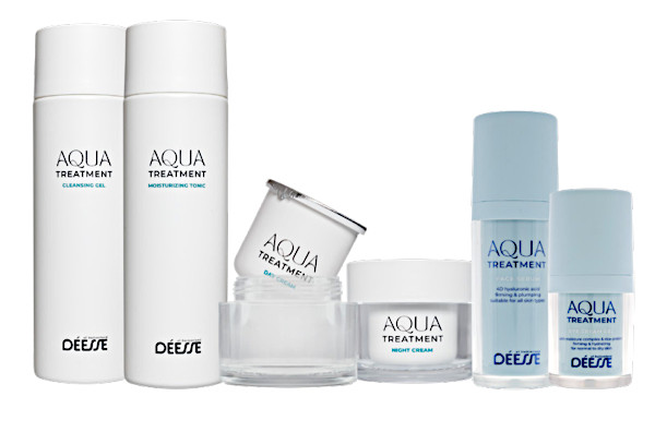 Aktuelle Déesse Aqua Treatment Pflegelinie