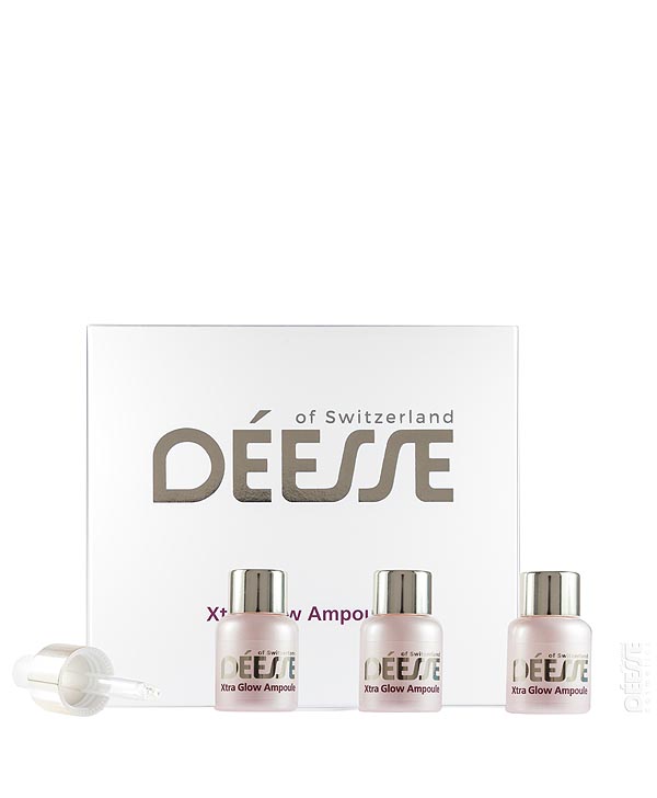 Xpress Glow Ampullen gehören zu den Déesse Beauty Specials und gibt ein aufgepolstertes, ausgeglicheneres Hautbild