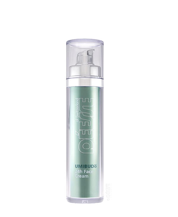 24-h-Gesichtscreme aus der Umibudo Kosmetik-Linie Umibudō 24-Gesichtscreme ist für feuchtigkeitsarme, anspruchsvolle Haut